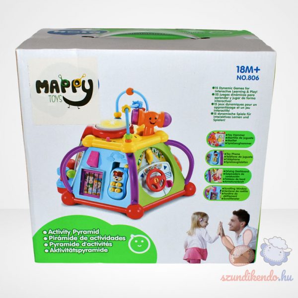 Mappy Toys tevékenységi központ dobozban