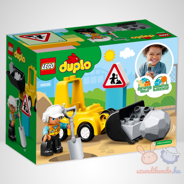 Lego Duplo 10930: Buldózer, hátulról
