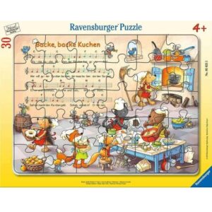 Sütni, sütni, 30 db-os keretes puzzle (Ravensburger)