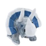 Élethű plüss Triceratops dinoszaurusz, 25 cm