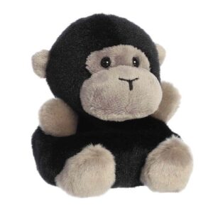Gunga, a tenyérnyi, ülő plüss gorilla, 13 cm (Aurora, Palm Pals)