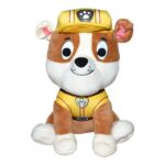 Mancs őrjárat: Rubble plüss kutya, 15 cm (Spin Master)