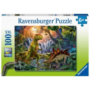 Dino oázis, 100 db-os XXL puzzle (Ravensburger, 12888)