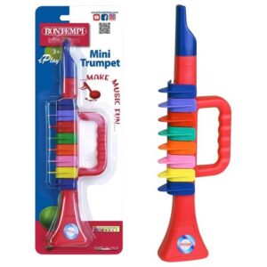 Szerepjáték: Műanyag mini trombita, 8 billentyűs (Bontempi)