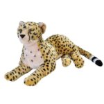 Élethű, óriás XXL méretű fekvő plüss gepárd, 76 cm (Wild Republic)