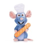 L'ecsó: Remy, a patkány plüss bagettel, 25 cm