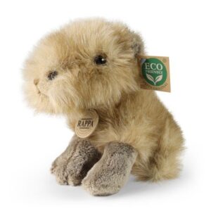 Ülő Vízidisznó (Capybara) plüssfigura, 18 cm (Rappa)