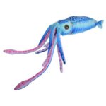Élethű, kék plüss tintahal, 30 cm (Wild Republic)