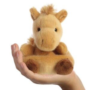 Gallop, a tenyérnyi ülő plüss póniló bébi, 13 cm (Aurora, Palm Pals)