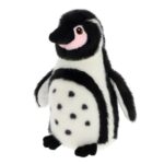 Élethű, álló plüss Humboldt-pingvin, 20 cm (Keel Toys, Keeleco)