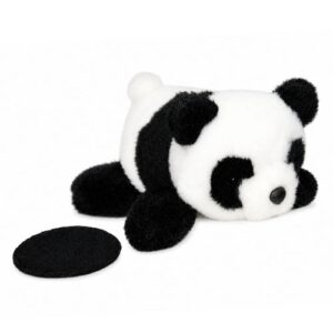 Mágneses fekvő panda vállplüss, 13 cm (Aurora, Shoulderkins)