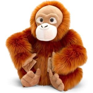 Élethű, orángután plüss majom, 45 cm (Keel Toys)