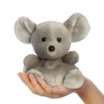 Chatty, a tenyérnyi ülő plüss egér bébi, 13 cm (Aurora, Palm Pals)