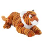 Átölelhető, fekvő plüss tigris, 45 cm (Wild Republic, Earthkins)