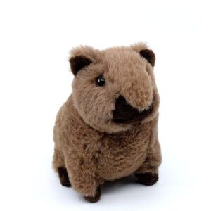 Ülő, plüss capybara vízidisznó kölyök, 12 cm (Cornelissen)
