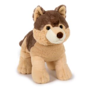 Élethű, álló plüss farkas kölyök, 33 cm (Semo, Softkids)