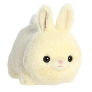 Krém színű, puffancs plüss nyuszi, 25 cm (Aurora, Spudsters)