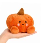 Paisley, a tenyérnyi ülő halloweeni plüss tök, 13 cm (Aurora, Palm Pals)