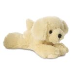 Bailie, a fekvő Golden Retriever plüss kutya, 20 cm (Aurora, Mini Flopsies)