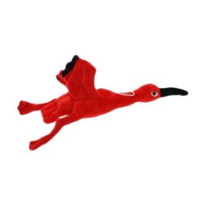 Élethű skarlát íbisz (skarlátbatla) plüss madár, 25 cm (Cornelissen)