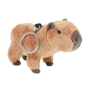 Plüss capybara vízidisznó kulcstartó, 13 cm (Cornelissen)