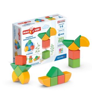 Geomag Magicube: Első mágneses építményeim, 6 db-os mágneses építőjáték kezdő szett