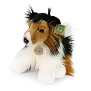 Ülő plüss Rough Collie hosszúszőrű skót juhászkutya, 26 cm (Rappa)